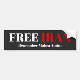 Autocollant De Voiture RAPPEL IRAN LIBRE Mahsa Amini