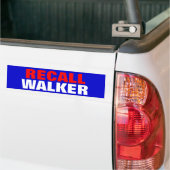 AUTOCOLLANT DE VOITURE RAPPELER WALKER (Sur camion)