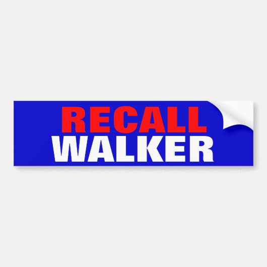 AUTOCOLLANT DE VOITURE RAPPELER WALKER (Devant)