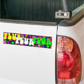 Autocollant De Voiture Rave Kandi Kid PLUR (Sur camion)