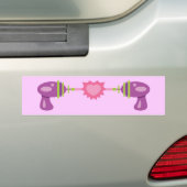 Autocollant De Voiture Raygun Love (En voiture)