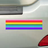 Autocollant De Voiture Rayures arc-en-ciel (En voiture)