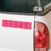 Autocollant De Voiture Rayures minces magenta (Sur camion)