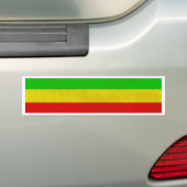 Autocollant De Voiture Rayures sales de Rasta (En voiture)