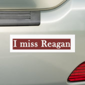 Autocollant De Voiture Reagan "JE MLLE REAGAN' (En voiture)
