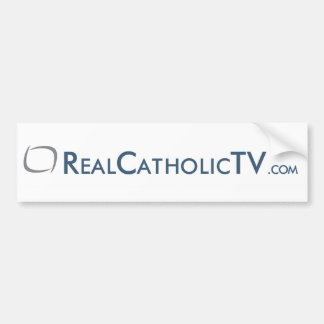 Autocollant De Voiture RealCatholicTV.com