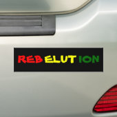 AUTOCOLLANT DE VOITURE REBELUTION (En voiture)
