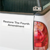 Autocollant De Voiture Reconstituez le quatrième adhésif pour pare-chocs (Sur camion)