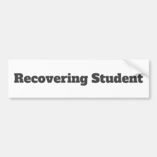 Autocollant De Voiture Récupération de l'étudiant