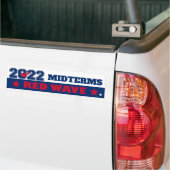 Autocollant De Voiture Red Elephant Red Wave 2022 Midterms (Sur camion)