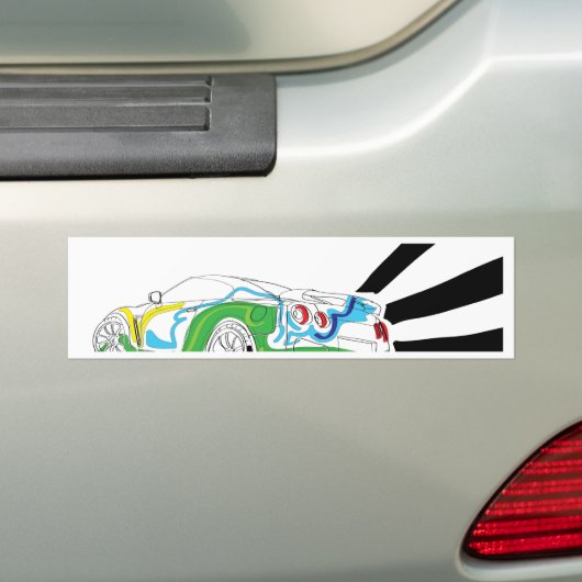 Autocollant De Voiture Redlights (En voiture)