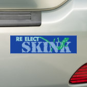 Autocollant De Voiture Réélectionner l'autocollant pare-chocs Skink (En voiture)