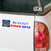AUTOCOLLANT DE VOITURE RÉÉLISEZ BIDEN 2012 (Sur camion)