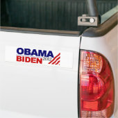 Autocollant De Voiture Réélisez Obama Biden '12 (Sur camion)
