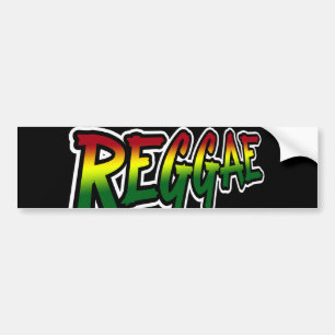 AUTOCOLLANT DE VOITURE REGGAE