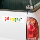 Autocollant De Voiture reggae obtenu ? (Sur camion)
