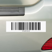 AUTOCOLLANT DE VOITURE RÈGLE D'HUMAINS (En voiture)