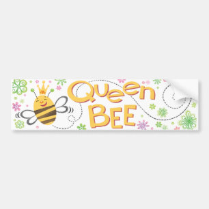 Autocollant De Voiture Reine des abeilles BumperSticker
