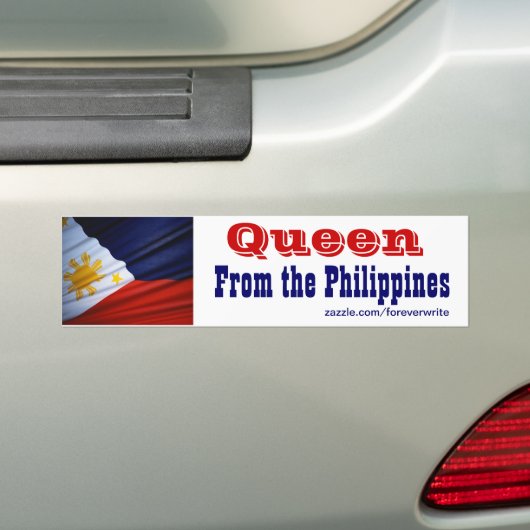 Autocollant De Voiture reine des philippines (En voiture)