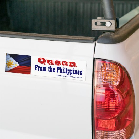 Autocollant De Voiture reine des philippines (Sur camion)