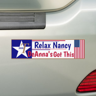 Autocollant De Voiture Relaxez-vous, Nancy s'en occupe !