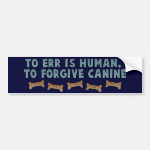 Autocollant De Voiture Rémission canine