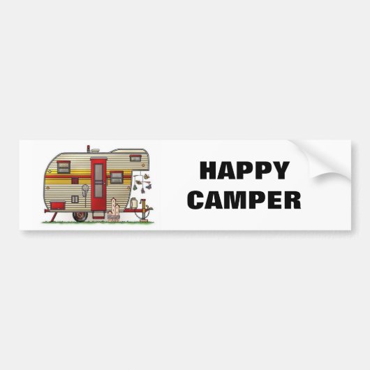 Autocollant De Voiture Remorque de Camper (Devant)