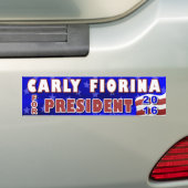 Autocollant De Voiture Républicain 2016 de président élection de Carly (En voiture)