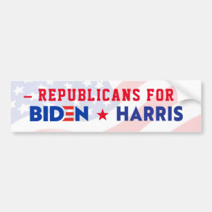 AUTOCOLLANT DE VOITURE RÉPUBLICAINS POUR JOE BIDEN ET KAMALA HARRIS 2020