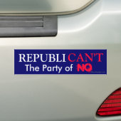 AUTOCOLLANT DE VOITURE REPUBLICAN'T (En voiture)