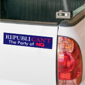 AUTOCOLLANT DE VOITURE REPUBLICAN'T (Sur camion)