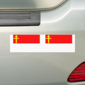 Autocollant De Voiture République drapeau d'Alsace-Lorraine, France (En voiture)