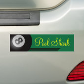 Autocollant De Voiture Requin de piscine de huit boules (En voiture)
