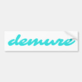 Autocollant De Voiture Réservée (Devant)