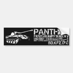 Autocollant De Voiture Réservoir de panthère