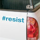 Autocollant De Voiture #resist (Sur camion)
