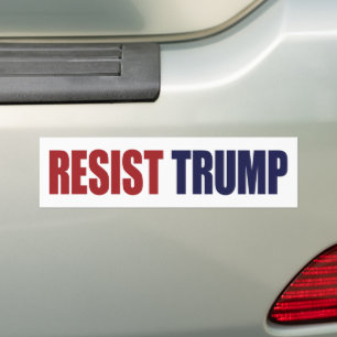 Autocollant De Voiture Resist President Trump - Anti Trump