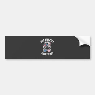 Autocollant De Voiture Résistance au drapeau américain anti-Trump