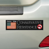 Autocollant De Voiture Résistance conservatrice (En voiture)