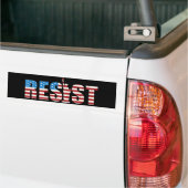 Autocollant De Voiture Résistez à l'anti résistance d'atout persistent 2 (Sur camion)