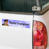 Autocollant De Voiture résistez au trumpism (Sur camion)