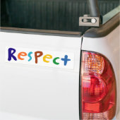 Autocollant De Voiture respect (Sur camion)