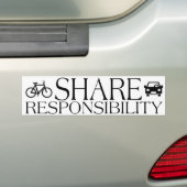 Autocollant De Voiture Responsabilité de part (En voiture)