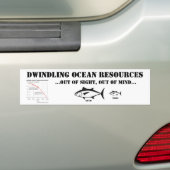 Autocollant De Voiture Ressources de diminution d'océan (En voiture)