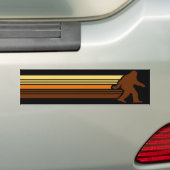 Autocollant De Voiture Rétro adhésif pour pare-chocs de Sasquatch (En voiture)