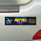 Autocollant De Voiture Rétro régénération - exposition 80s par radio de (En voiture)
