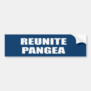 AUTOCOLLANT DE VOITURE RÉUNISSEZ PANGEA