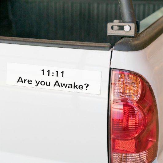 Autocollant De Voiture Réveil du code (Sur camion)