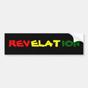 AUTOCOLLANT DE VOITURE RÉVÉLATION