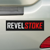 Autocollant De Voiture Revelstoke (En voiture)